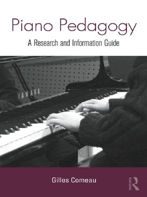 cover image of Piano Pedagogy